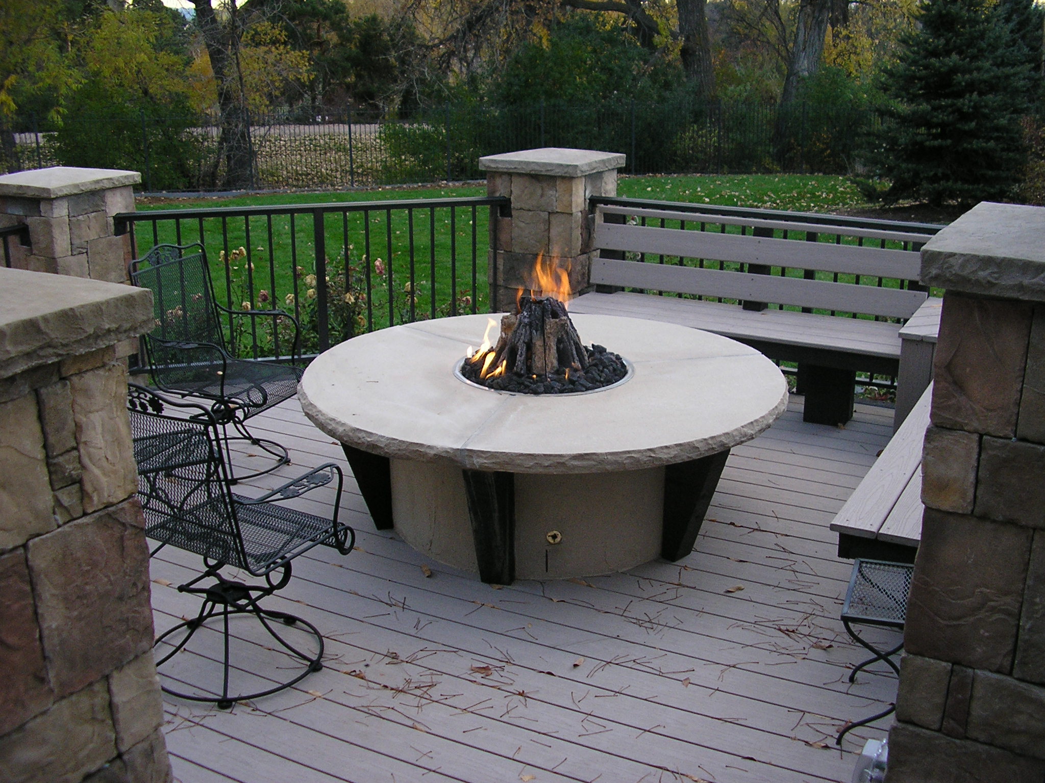 outdoor fireplaces